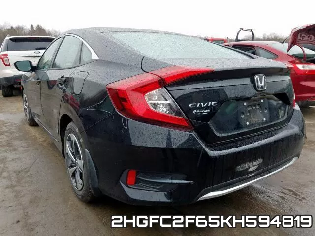2HGFC2F65KH594819 фото 2