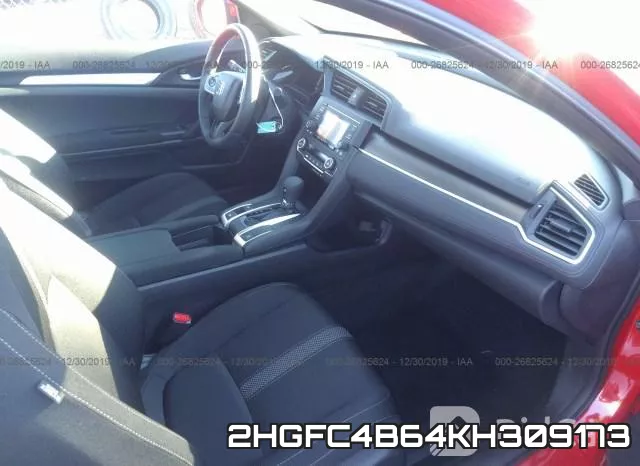 2HGFC4B64KH309173 фото 3