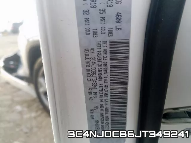 3C4NJDCB6JT349241 фото 2