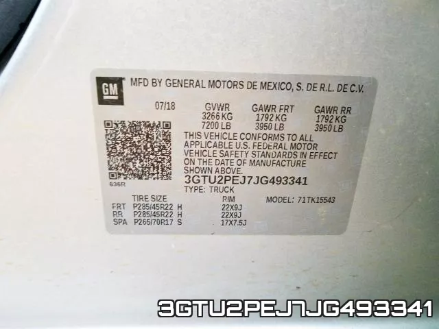 3GTU2PEJ7JG493341 фото 2