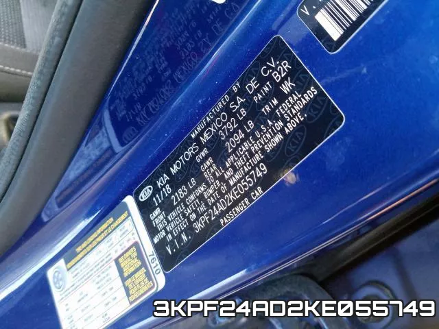 3KPF24AD2KE055749 фото 2