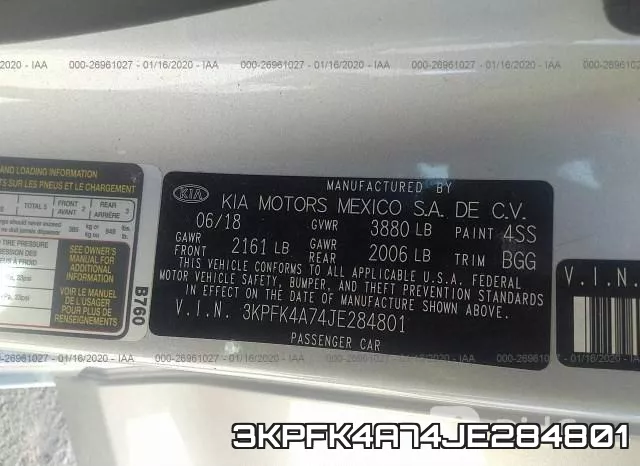 3KPFK4A74JE284801 фото 7