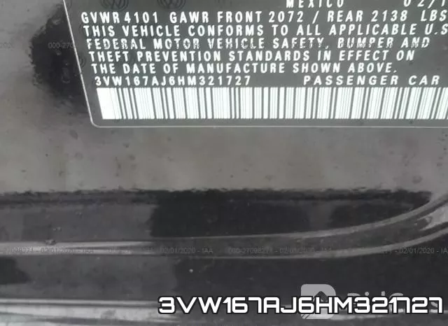 3VW167AJ6HM321727 фото 9