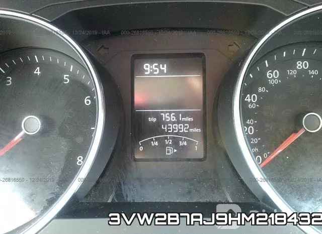 3VW2B7AJ9HM218432 фото 3