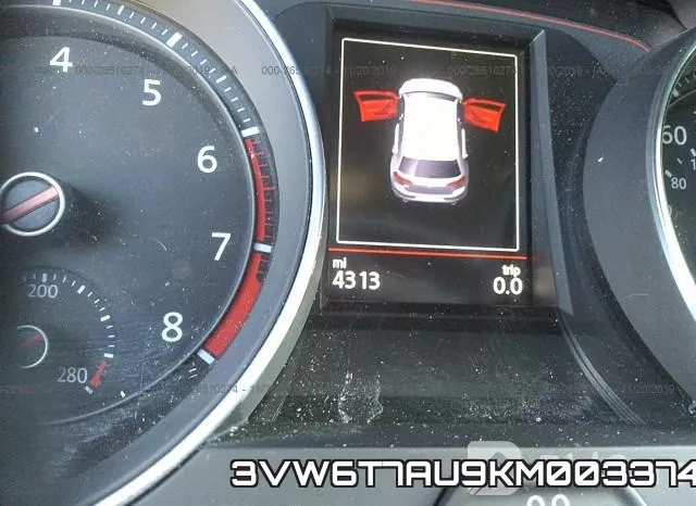 3VW6T7AU9KM003374 фото 4