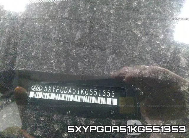 5XYPGDA51KG551353 фото 7