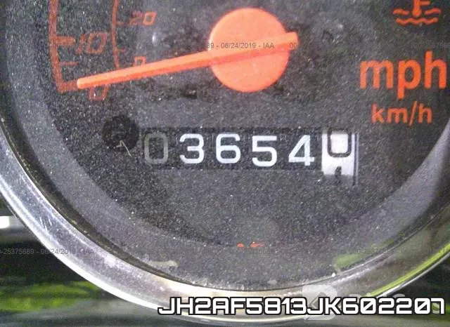 JH2AF5813JK602207 фото 8