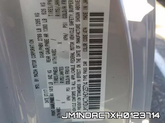 JM1NDAC7XH0123714 фото 2