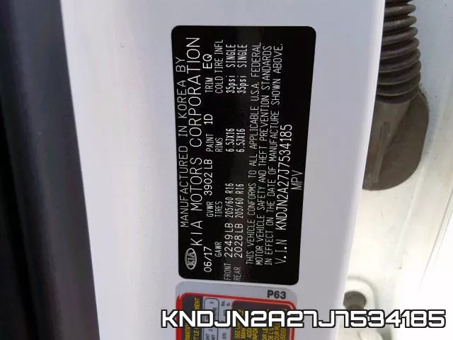 KNDJN2A27J7534185 фото 2