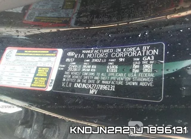 KNDJN2A27J7896131 фото 7