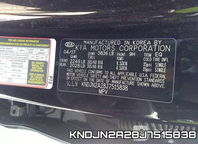 KNDJN2A28J7515838 фото 6