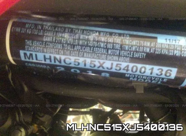 MLHNC515XJ5400136 фото 5