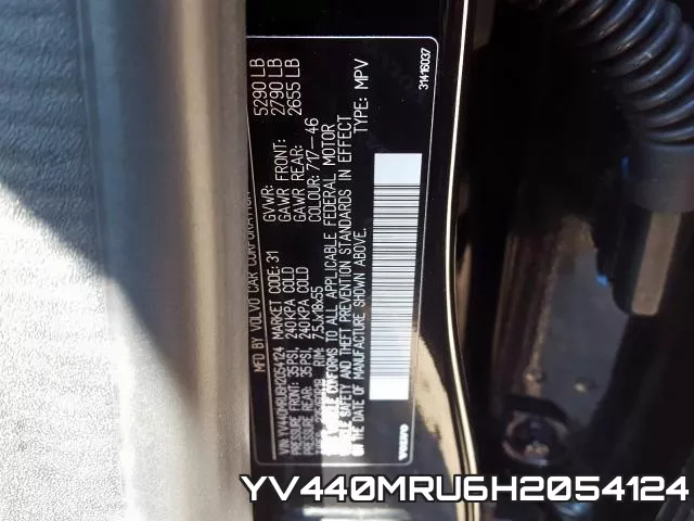YV440MRU6H2054124 фото 2