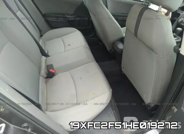 19XFC2F51HE019272 фото 8