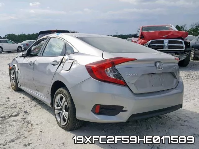 19XFC2F59HE017589 фото 3