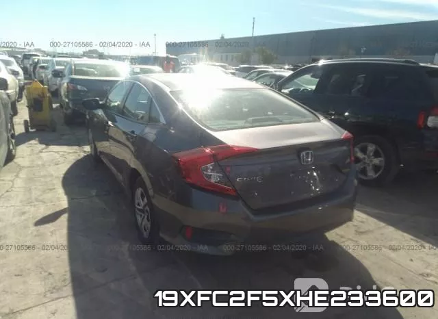 19XFC2F5XHE233600 фото 3