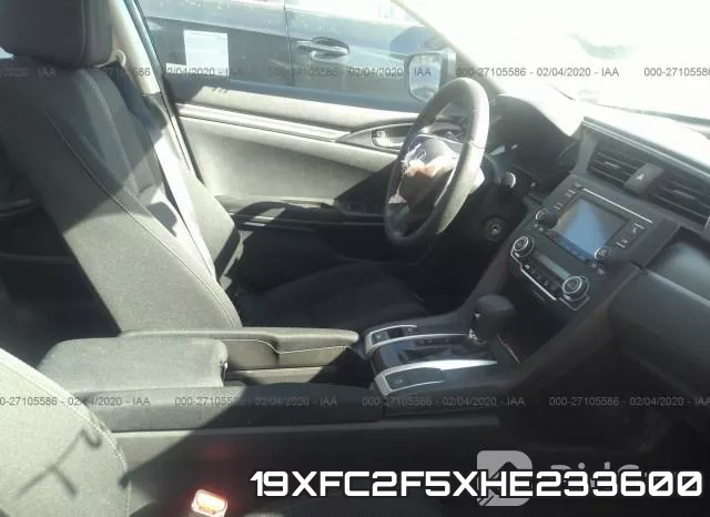 19XFC2F5XHE233600 фото 5