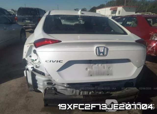 19XFC2F73JE207704 фото 4