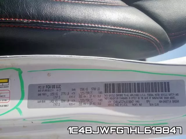 1C4BJWFG7HL619847 фото 2