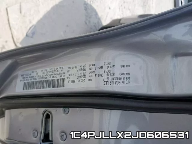 1C4PJLLX2JD606531 фото 2