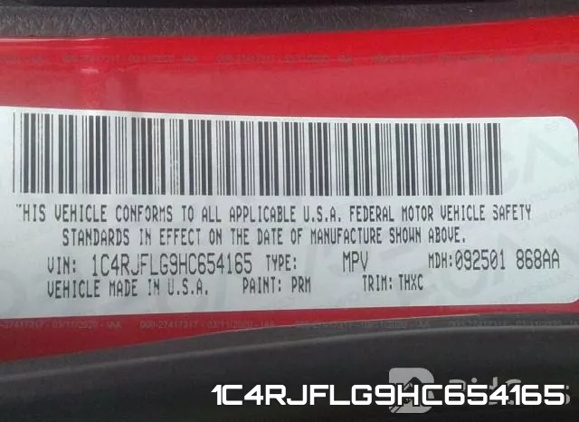 1C4RJFLG9HC654165 фото 5