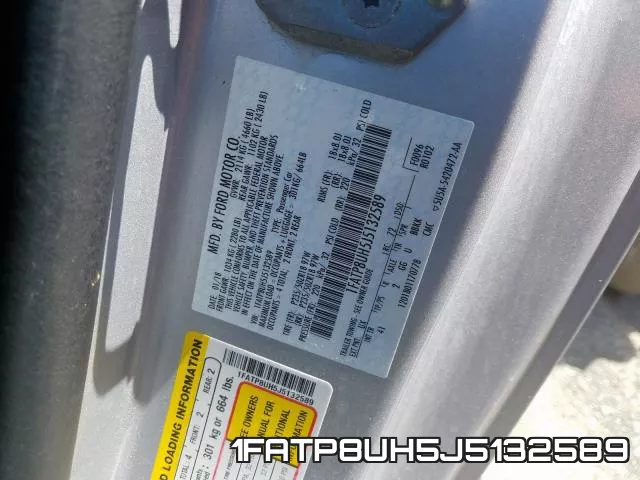 1FATP8UH5J5132589 фото 2