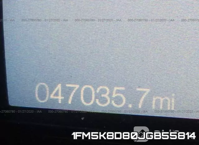 1FM5K8D80JGB55814 фото 5