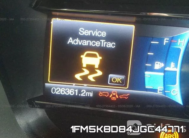 1FM5K8D84JGC44771 фото 5