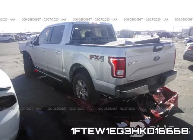 1FTEW1EG3HKD16668 фото 2