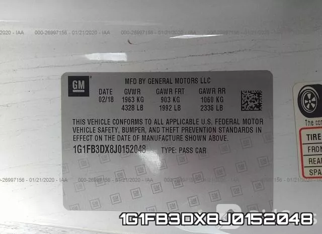 1G1FB3DX8J0152048 фото 6