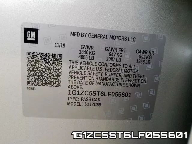 1G1ZC5ST6LF055601 фото 2