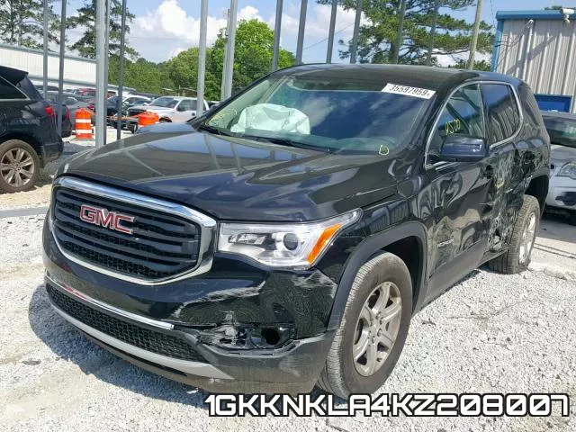 1GKKNKLA4KZ208007 фото 2