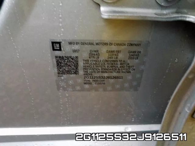 2G1125S32J9126511 фото 2