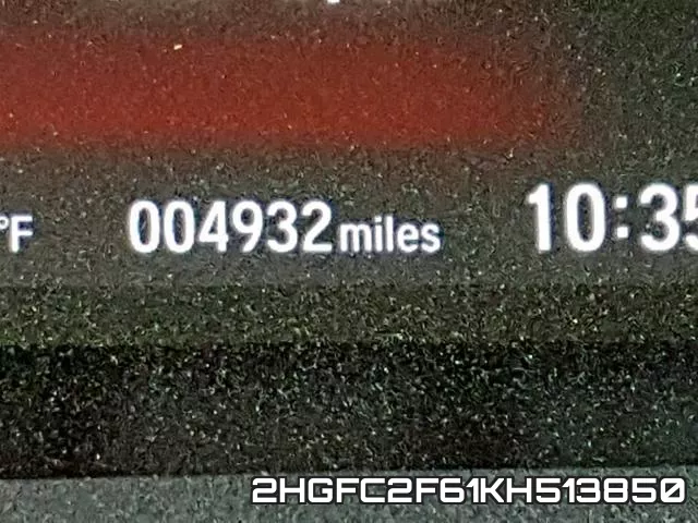 2HGFC2F61KH513850 фото 7