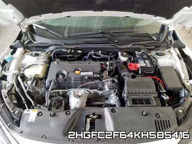2HGFC2F64KH585416 фото 4