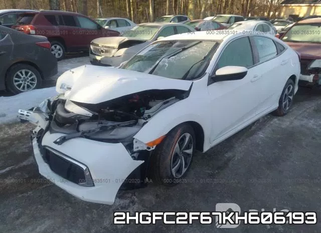 2HGFC2F67KH606193 фото 2
