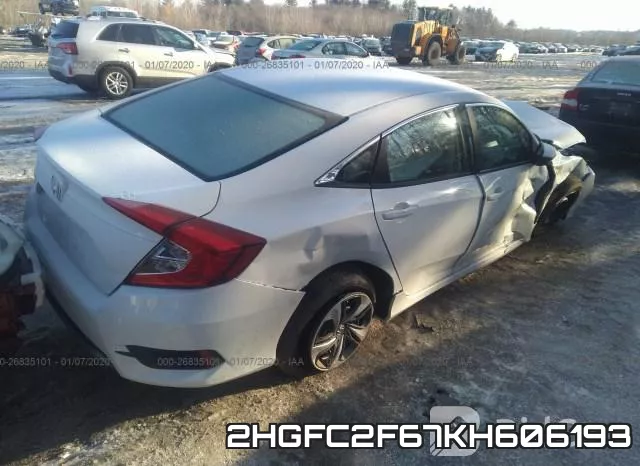 2HGFC2F67KH606193 фото 3