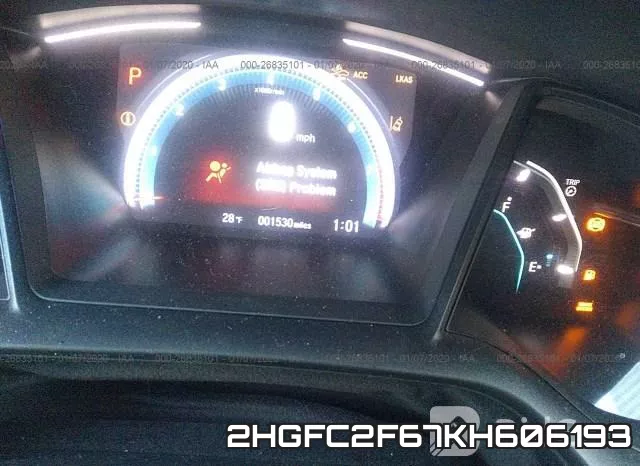 2HGFC2F67KH606193 фото 4
