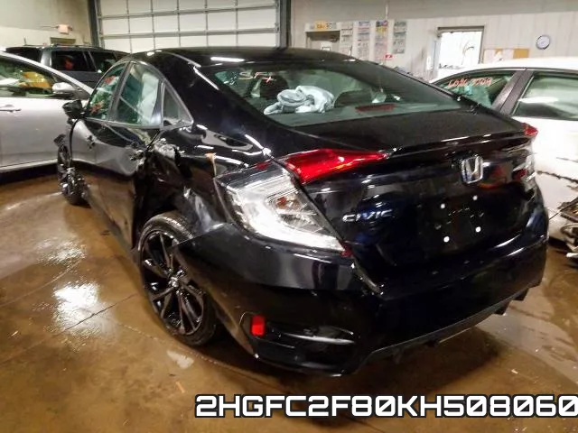 2HGFC2F80KH508060 фото 3