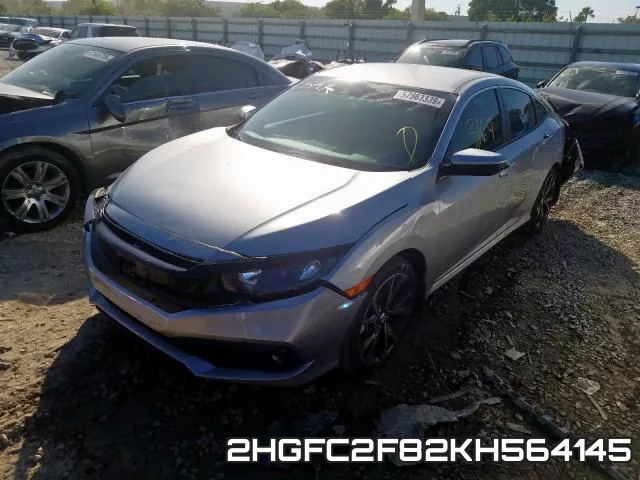 2HGFC2F82KH564145 фото 2