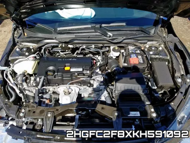 2HGFC2F8XKH591092 фото 8