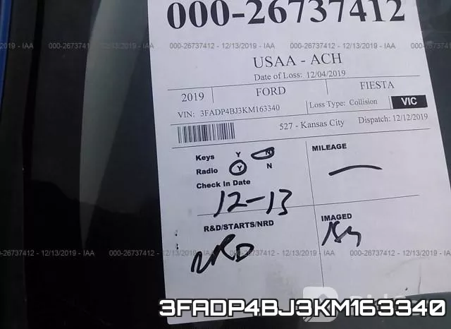 3FADP4BJ3KM163340 фото 7