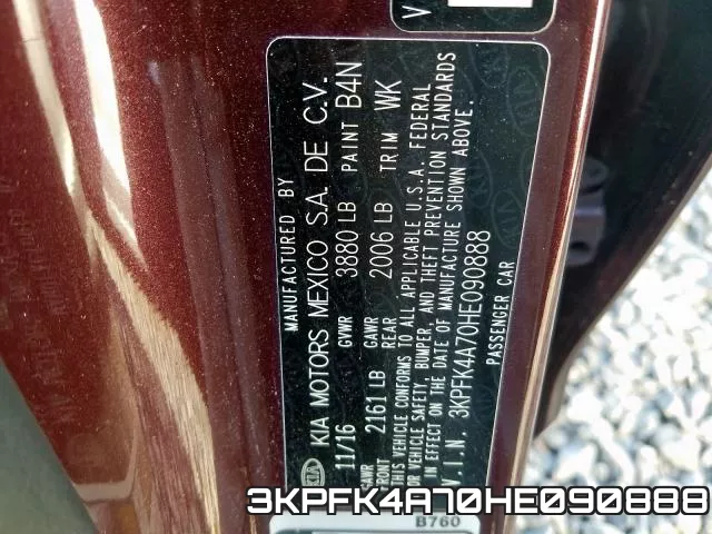 3KPFK4A70HE090888 фото 2