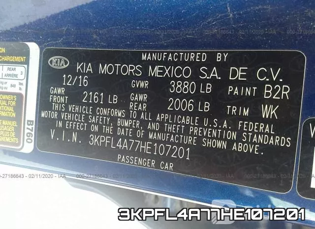 3KPFL4A77HE107201 фото 6