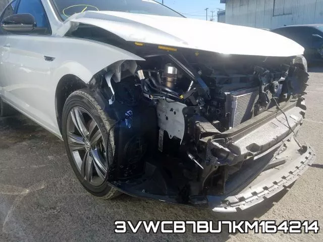 3VWCB7BU7KM164214 фото 7
