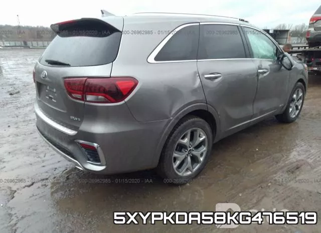 5XYPKDA58KG476519 фото 3