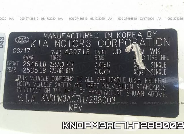 KNDPM3AC7H7288003 фото 7