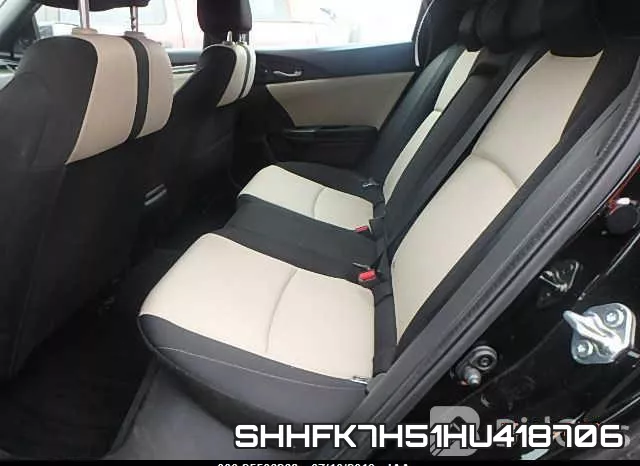 SHHFK7H51HU418706 фото 8