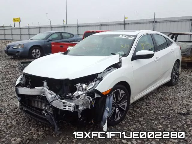 19XFC1F71JE002280 фото 2