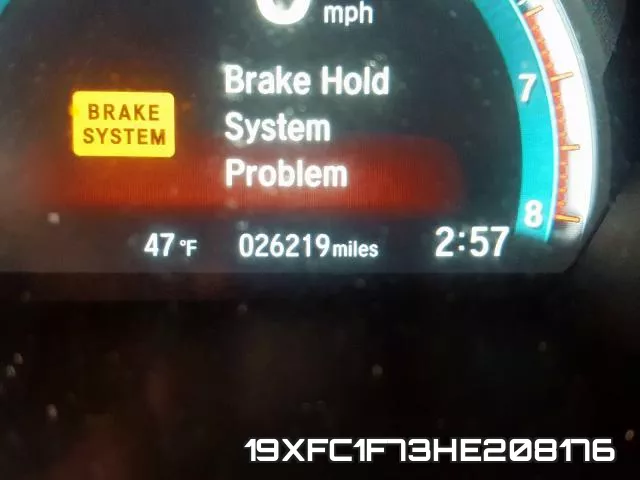 19XFC1F73HE208176 фото 6